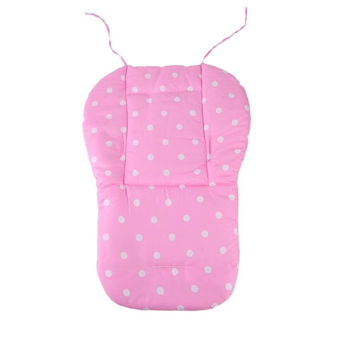 Stroller and Car Seat Replacement Parts/Accessories to fit Bugaboo Products for Babies, Toddlers, and Children (Pink Polka Dot Cushion)