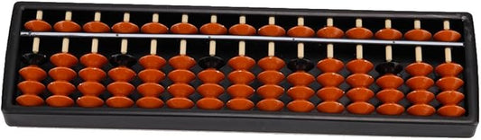 15 Digits Column Abacus Soroban Arithmetic Math School Learning Aid Tool