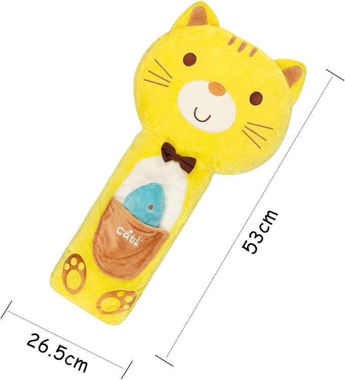 Kids Seat Belt Pillow Cartoon Car Travel Pillow Neck Support Car Pillow Seat Belt Shoulder Cover Pillow Headrest Shoulder Pillow Soft Auto Seat Belt Cushion Back Cushion Car Trim