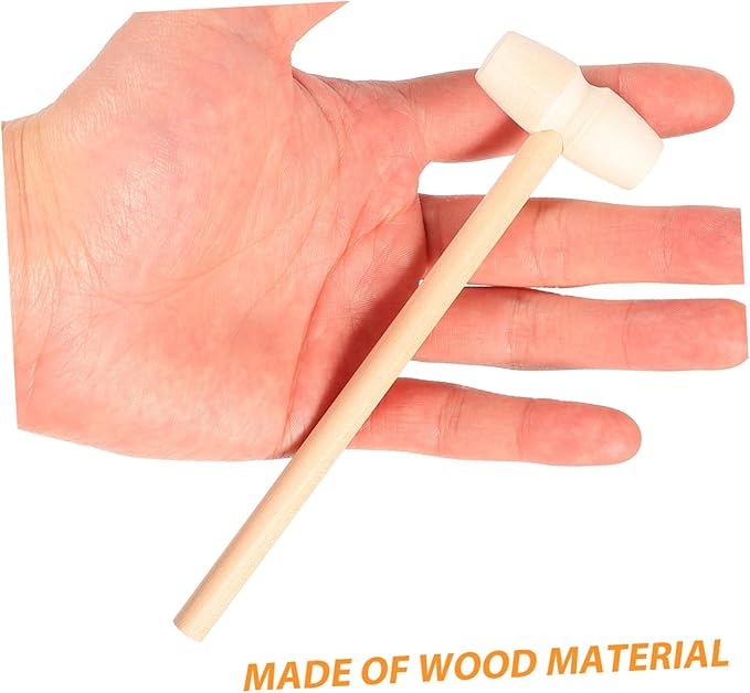 DECHOUS 12pcs Mallet Toy Hammers for Boys and Girls Gavel Toy Develop Dexterity Arm Movement Safe for Toddlers