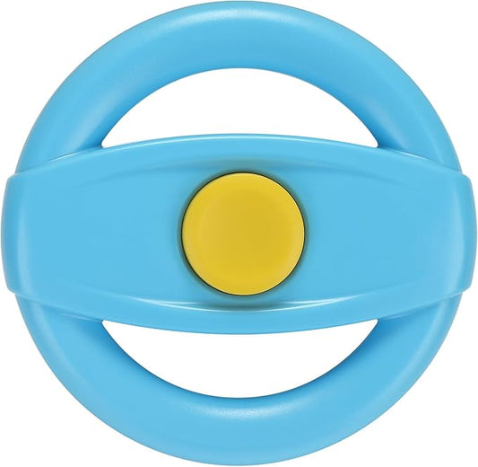 Accmor Stroller Steering Wheel Toy, Simulated Steering Wheel for Stroller Shopping Carts Cart Universal Detachable Pretend Driving Funny Toy Attachment