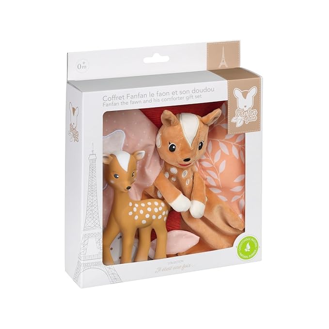 Sophie la Girafe FanFan The Fawn Teether and Comforter Set