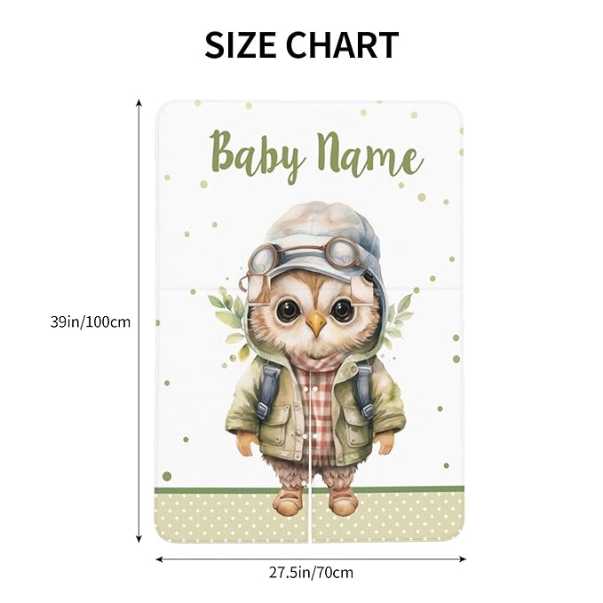 Winter Carseat Cover for Baby Personalized Owl Baby Car Seat Cover with Name Custom Minky Car Seat Canopy Boys Girls Infant Carrier Covers Nursing Cover Toddler Blanket