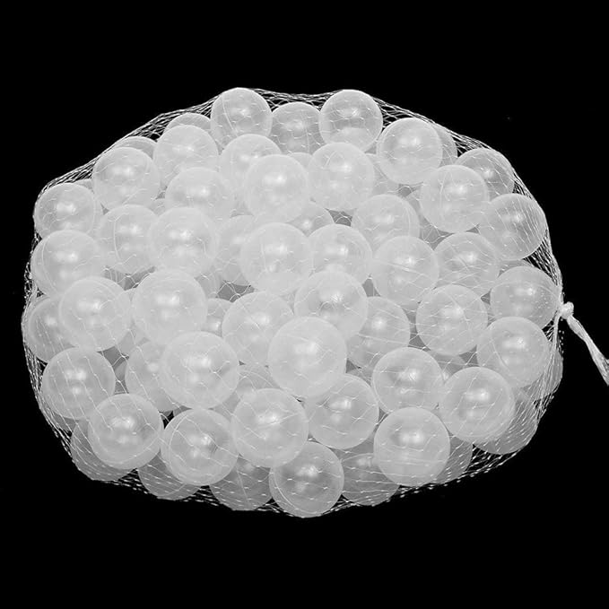 Wonder Space Soft Pit Balls, Chemical-Free Crush Proof Plastic Ocean Ball, BPA Free with No Smell, Safe for Toddler Ball Pit/Kiddie Pool/Indoor Baby Playpen