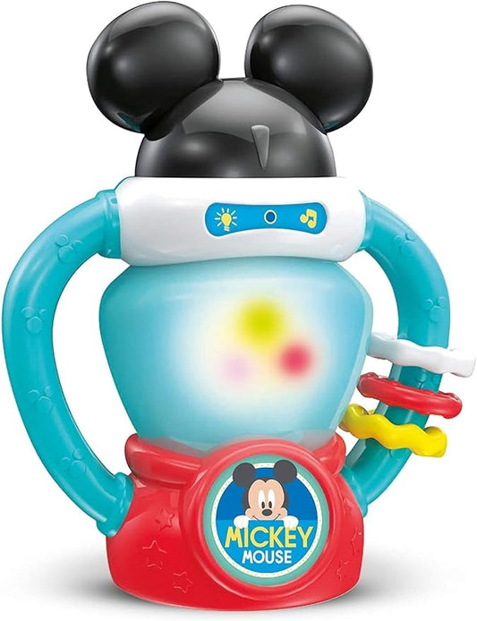Clementoni 17335 Clementoni-17335-Disney Mickey Lantern-Interactive, Educational and Sound Toy for Baby from 6 Months and Older-Batteries Included, Multi-Colour