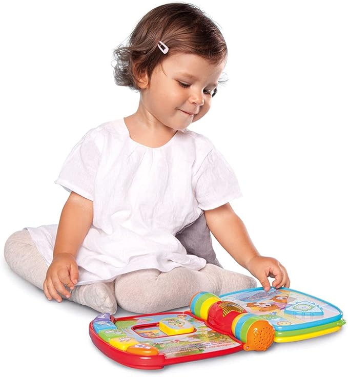 Vtech - 166705 - Jouet Musical - Do, Ré, Mi Super Livre Enchanté - Bleu