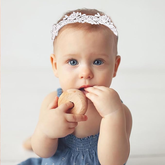 New Model Baby Girl Nylon Headbands Nylon Flower Elastic Hairbands 3pcs Hair Accessories Gift for Newborn Infant Toddlers (BF-XKFD005)