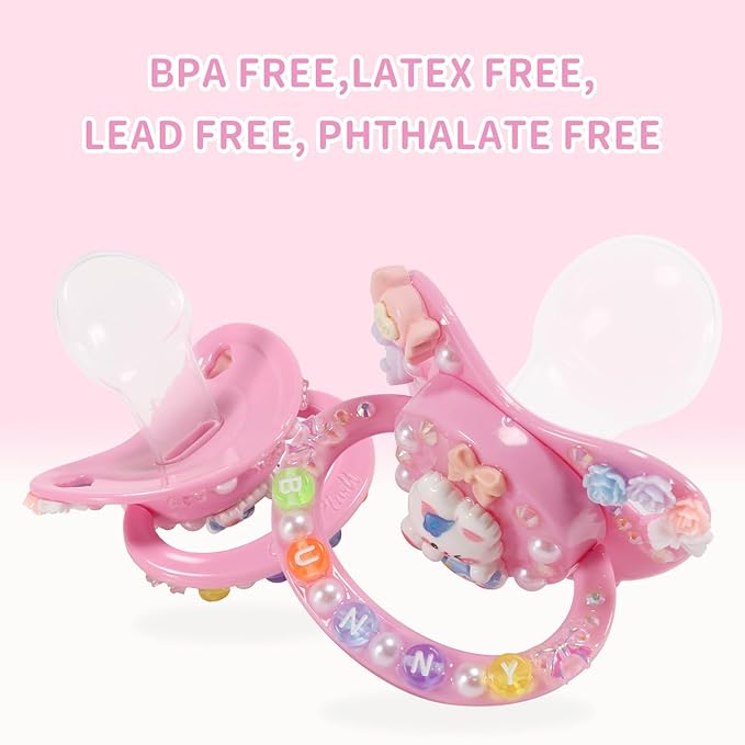 CutiePlusU Adult Sized Pacifier Dummy Big Shield DIY Handmade