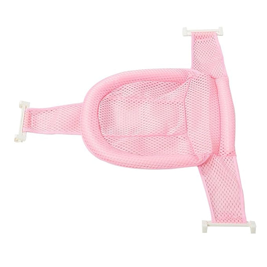 HEMOTON Secure Baby Bathing Bath Seat Net Non-Slip Bath Mat for Infant Baby Tub Support