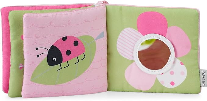 Sterntaler Play Book Emmi Girl The Donkey, Age: Children from Birth Upwards, Pink/Multicoloured