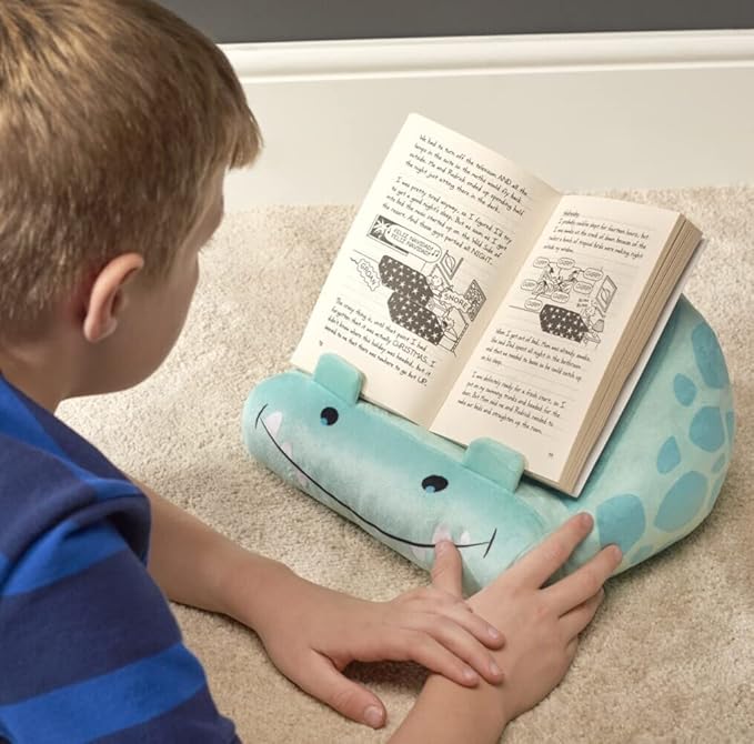 Thinking Gifts Cuddly Reader Dino 63126051 Children's Fabric Music Stand
