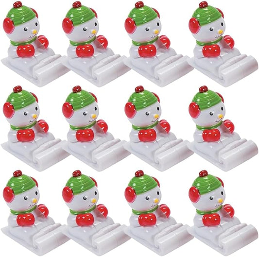 Fun Express Snowman Pullback - Toys - 12 Pieces