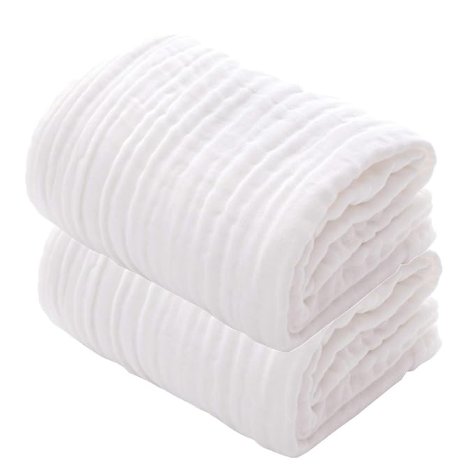 MUKIN Baby Washcloth and Baby Bath Towels