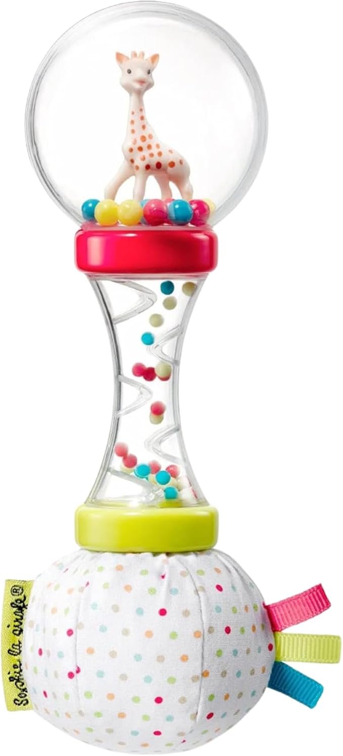 Sophie la girafe Soft Maracas Rattle | Fun & Easy to Grasp | Colorful and Entertaining