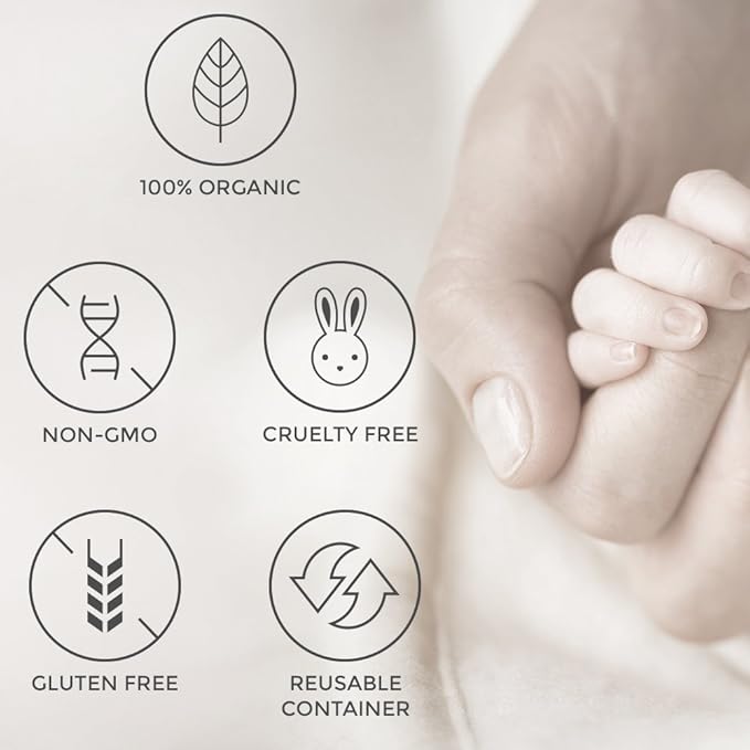 Diaper Balm, Protects Baby’s Sensitive Skin from Moisture and Bacteria, Soothes and Treats Diaper Rash, Helps Prevent Rashes, Goes on Clear (2 Ounces)