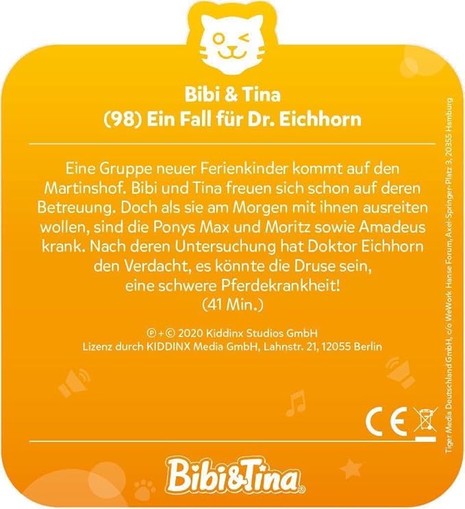 tigercard - Bibi & Tina - Ein Fall für Dr. Eichhorn