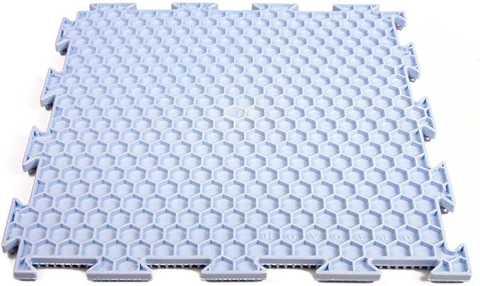 Sensory Mat Module Set of Massage Game Mats Orthopedic Massage Puzzle Floor Mats (Light-Colored)