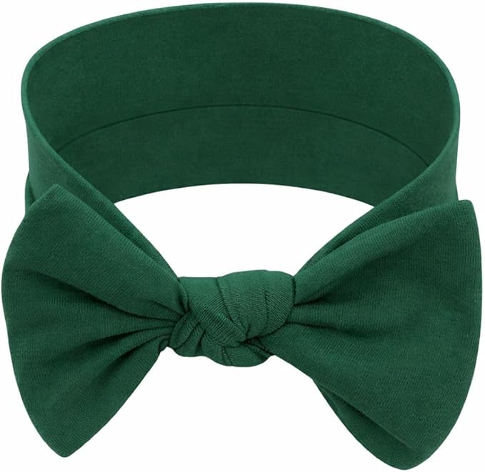 Baby Girl Headbands-Infant,Toddler Cotton Handmade Hairbands with Bows Child Hair Accessories