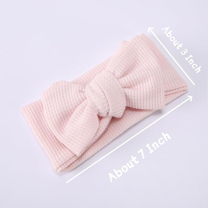 Baby Girl Headbands Nylon Bow Hair Accessories for Newborn Infants Toddlers (Y09, FZ)
