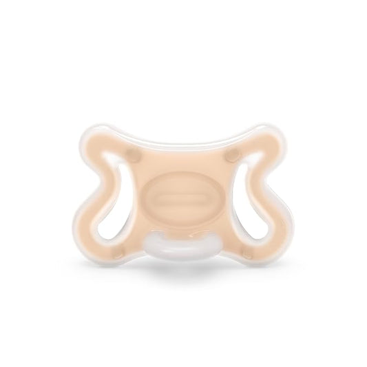Suavinex Zero Zero Silicone Baby Pacifier w/SX Pro Physiological Pacifier Nipple (-2-2M), Fair