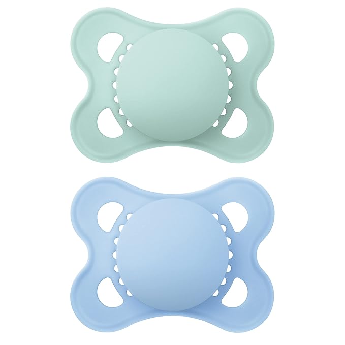 MAM Variety Pack Baby Pacifier, Includes 3 Types of Pacifiers, Nipple Shape Helps Promote Healthy & Original Matte Baby Pacifier, Nipple Shape Helps Promote Healthy Oral Development
