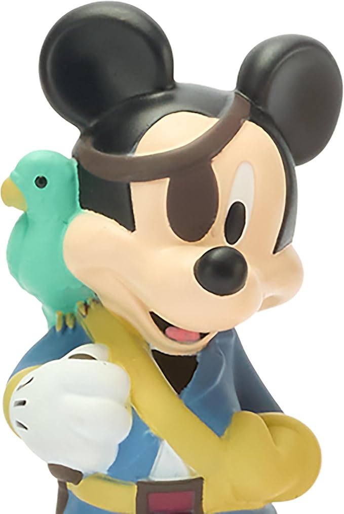Disney Store Official Mickey and Friends Pirates of the Caribbean Bath Toys Set - Includes 5 Detailed Toys with a Straining Storage Bucket - Bath Time Fun and Water Play Set for Kids