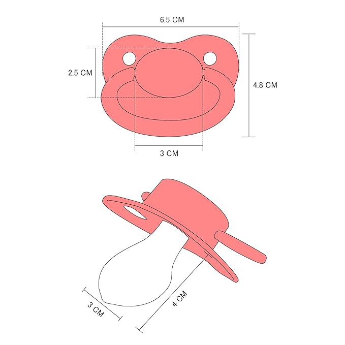 LittleForBig Pacifier BigShield Gen-1 Red