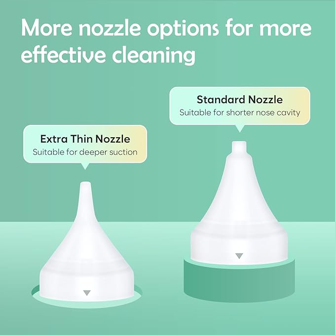 Easy@Home Electric Baby Nasal Aspirator Camera: Baby Nose Sucker Nose Cleaner with Camera Free APP Controlled Powered by Easy Nasal Care App iOS & Android App Automatic Booger Sucker for Baby ENA101