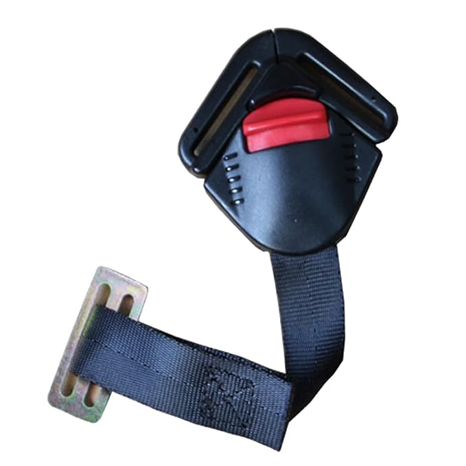 Universal Child Seat Toddler Harness Clip Fixed Lock Buckle 5 Point Adjustable Strap Locking Buckle Clip for Stroller High Chair Pram Buggy Kid Pushchair