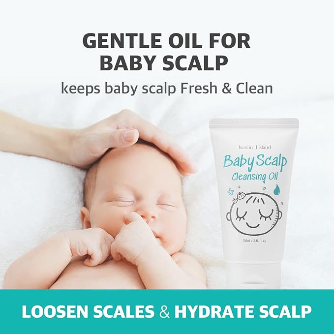 kori in J island Baby Scalp Cleansing│Baby Bath Essentials│Scalp Brush│koriinj Clear White
