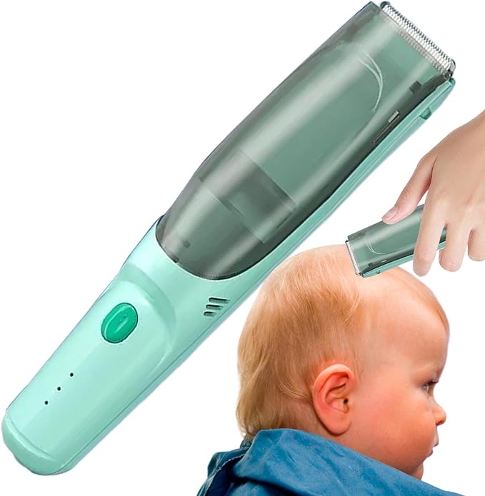 Kids Quiet Hair Clippers - Quiet Baby Hair Clippers, Baby Hair Clippers | Waterproof USB Rechargeable Cordless Haircut Kit, Cordless Rechargeable Hair Clipper, Childrens Silent Hair Clippers