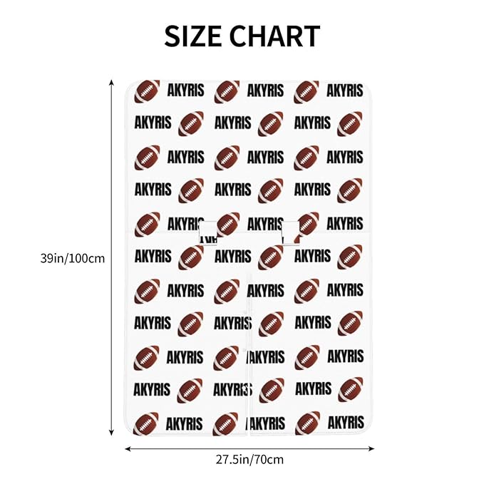 Personalized Baby Car Seat Canopy with Name, Football Infant Car Seat Cover, Nursing & Breastfeeding Stroller Cover, Newborn Shower Gift for Baby Boys