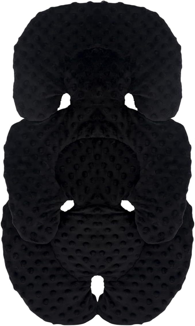 KAKIBLIN Infant Car Seat Insert, Carseat Insert Support for Newborn, Infant Car Seat Cushion Head Support for Baby Girls Boys,3D Air Mesh Baby CarSeat Cushion for CarSeats, Bouncer, Strollers, Swing