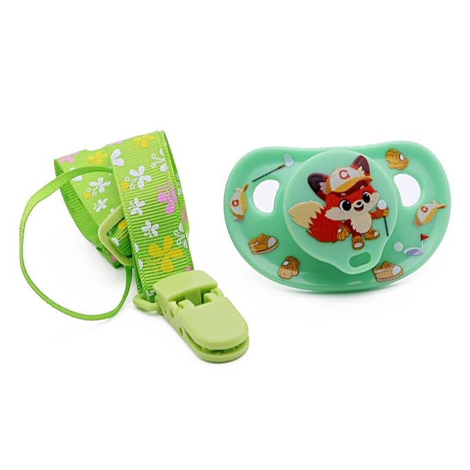 Big Shield Adult Size Pacifier: Paci for Anxiety with Paci Clips - Soft Silicone Large Nipple for Sleep
