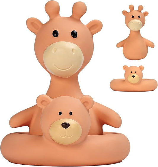 Tiny Marvels Baby Bath Toys for 6 Months & Up, Mold Free No Hole Bath Toys, BPA Free Floating Toddler Bath Toys, Safe Kids Bath Toys for Tub & Pool