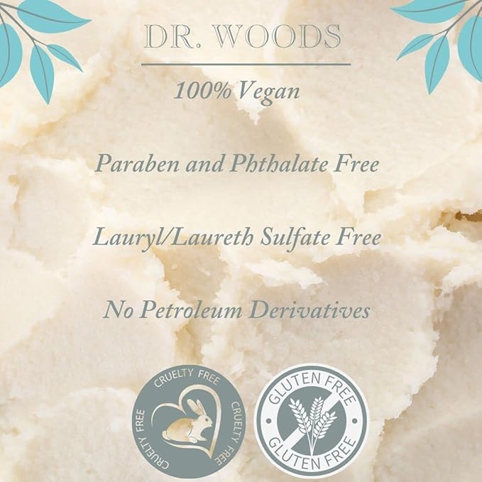 Dr. Woods Unscented Baby Mild Bar Soap with Organic Shea Butter for Sensitive Skin, 5.25 Ounce (Pack of 1)
