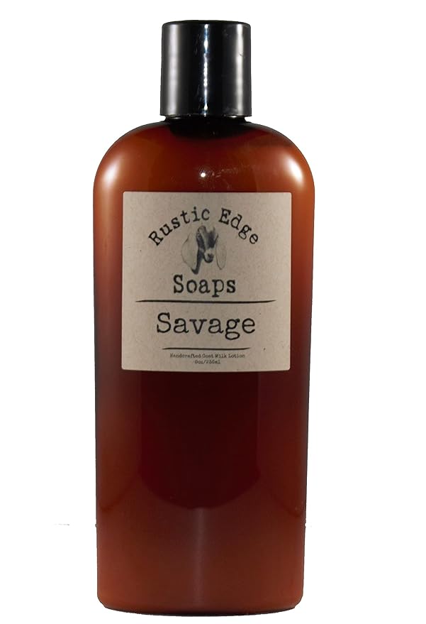 Savage Goat Milk Lotion, 8 ozs., Mens Fragrance Lotion