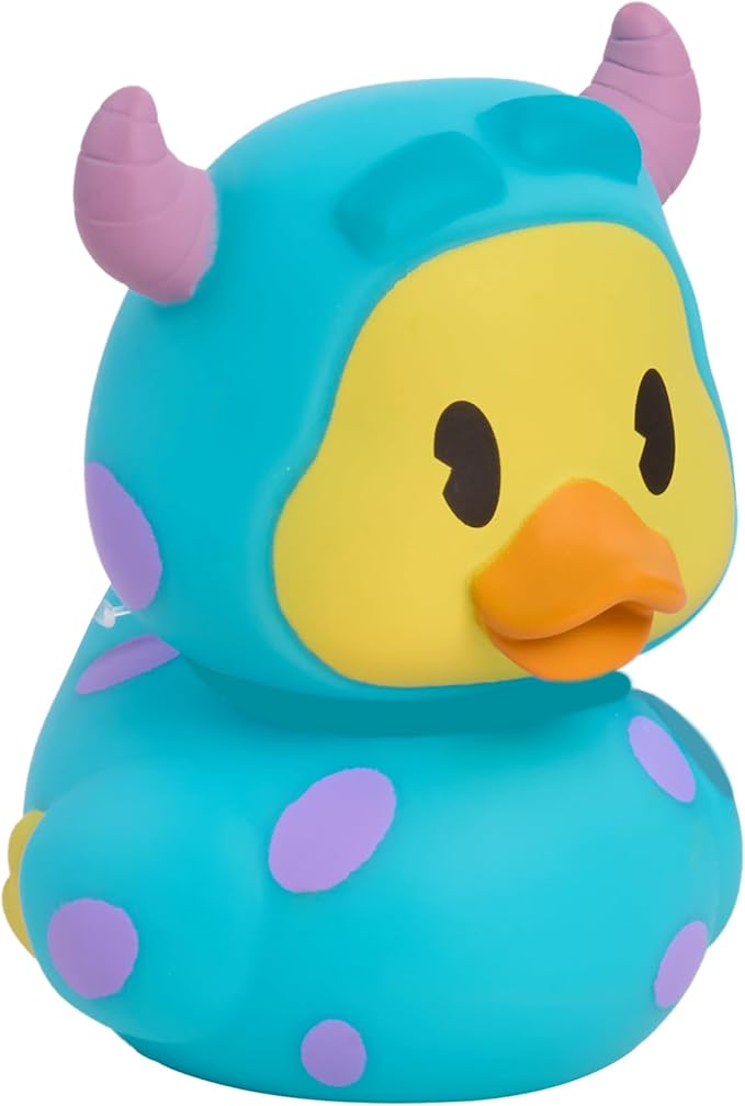 Just Play Duckalooz 3" Sully Bath Rubber Duck, Monsters Inc Collectible
