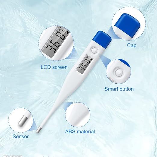 [Value Bundle] Berrcom Digital Thermometer DT007 & Berrcom No-Touch Infrared Thermometer for Adults and Kids JXB178