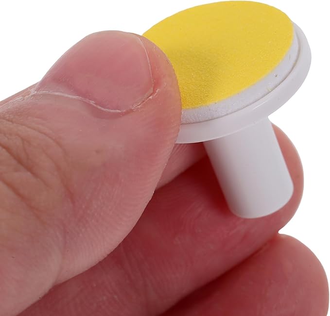 minkissy 12pcs Electric Nail Trimmer Pads Replacement Heads for Adult Nail Grinder