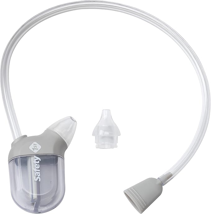 Safety 1st BoogEase Nasal Aspirator, Grey (Pack of 2)
