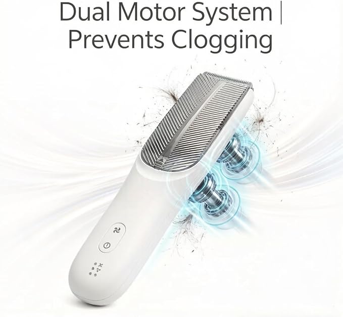 MOMMED Baby Hair Clippers, Hair Cutting Kit for Kids, Electric Kids Hair Trimmer, Rechargeable Waterproof Electric Vacuum Baby Clippers with Charger Base