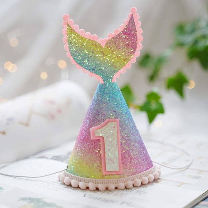 Boy Girl Birthday Crown, Prince Princess Birthday Hat Headband Tiara Crown Cake Photo Prop Party Decorations