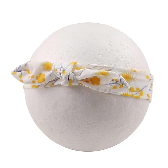 KIDOCHEESE Baby Headbands Soft Stretchy Baby Girl Bows Newborn Infant Toddler Headwrap Hair Accessories