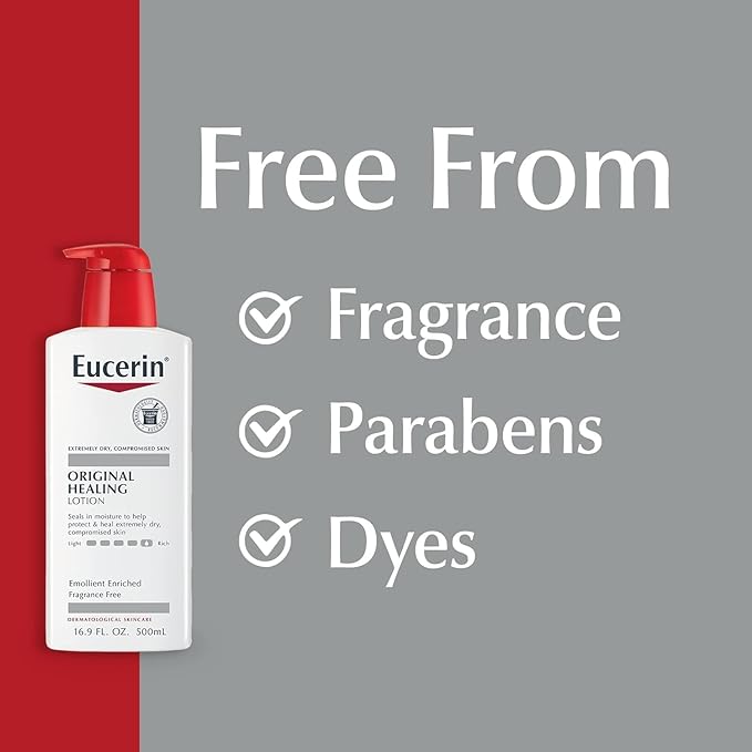 Eucerin Original Healing Lotion 16.90 Oz (Pack of 6)