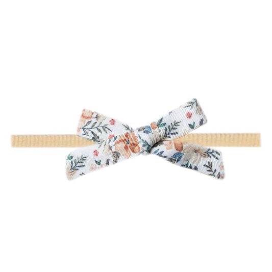 Copper Pearl Baby Bows: Stylish Headbands for Baby Girls, Premium Soft and Stretchy Baby Headbands, Perfect for Newborns, Trendy Designs - Autumn
