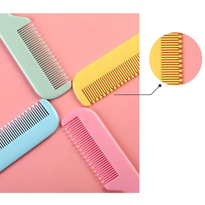 Newborn Caps Brush Soft Hair Brush Hair Comb Set Travel Hair Comb For Baby Toddler Bathing Head Massage