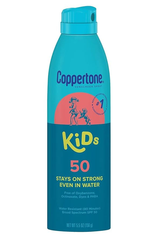 Coppertone Kids Sunscreen Spray - SPF50