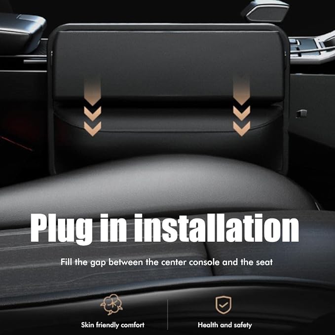 Universal Car Seat Gap Organiser Car Seat Storage Box Spacing Filler Multifunctional Creative Car Consoles Pages
