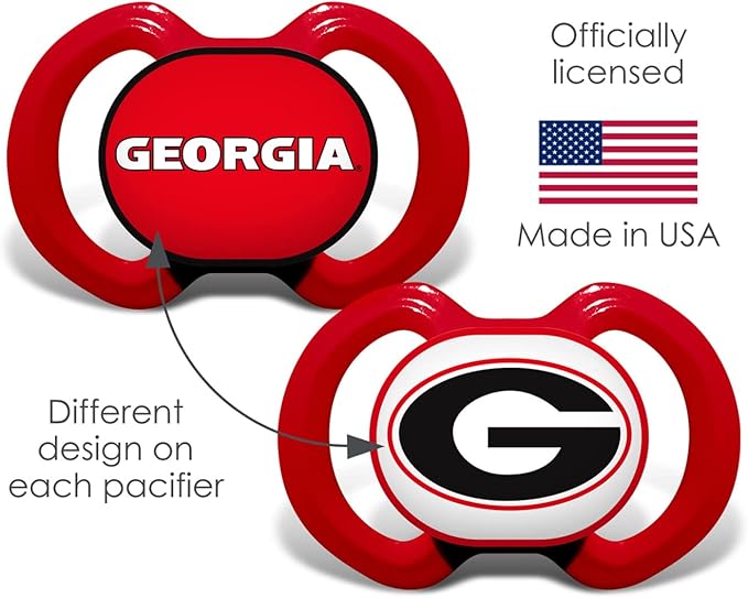 Baby Fanatic NCAA Baby Pacifiers
